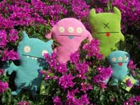 Group of Ugly Dolls